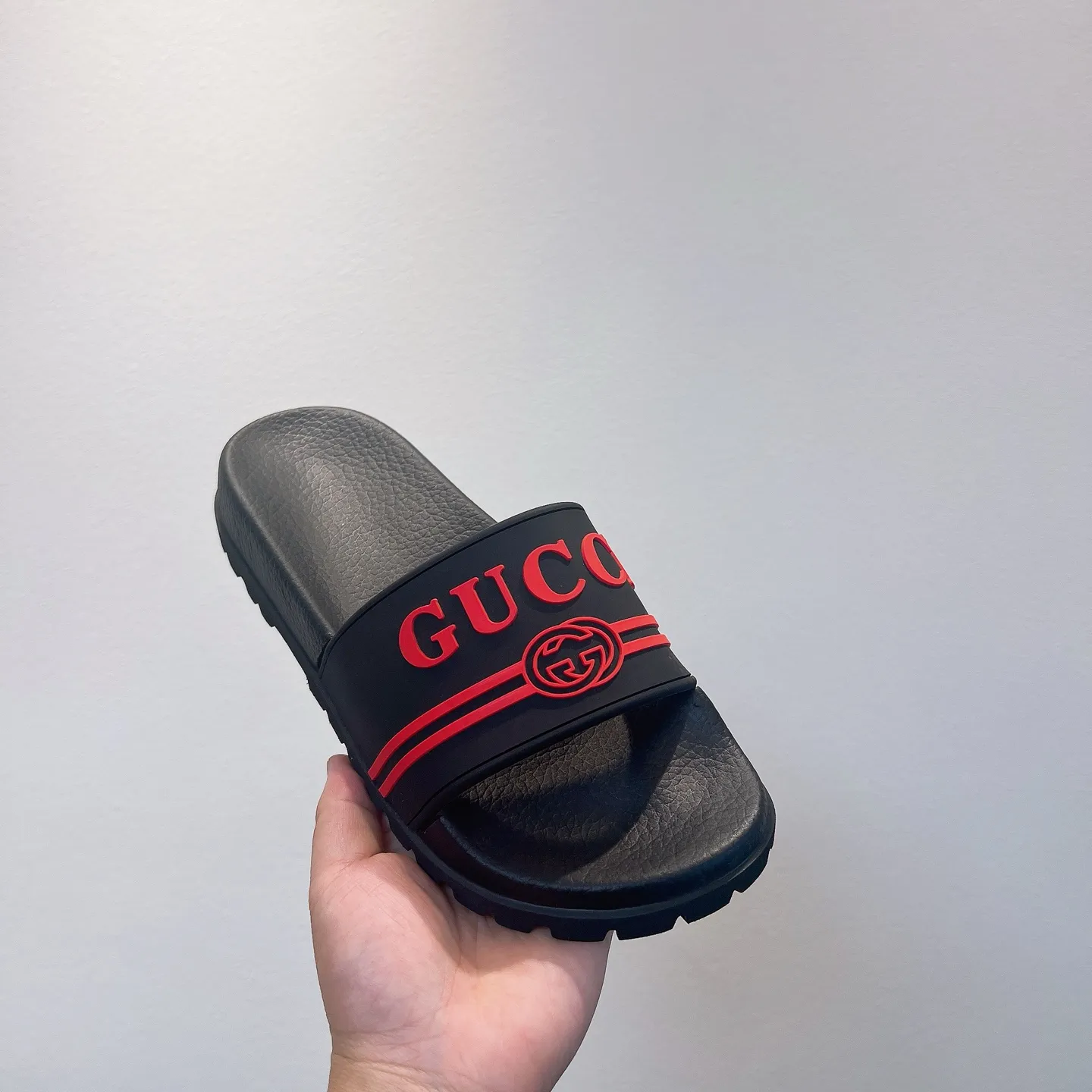 Men's Men's Shoes 130🐮🐮Gucci Gucci Slippers Gucci 2024 latest beach sandals slippers Original molding double G LOGO Original molding consistent Outsole: Men's Men's Shoes u double-layer outsole Size: 35-46